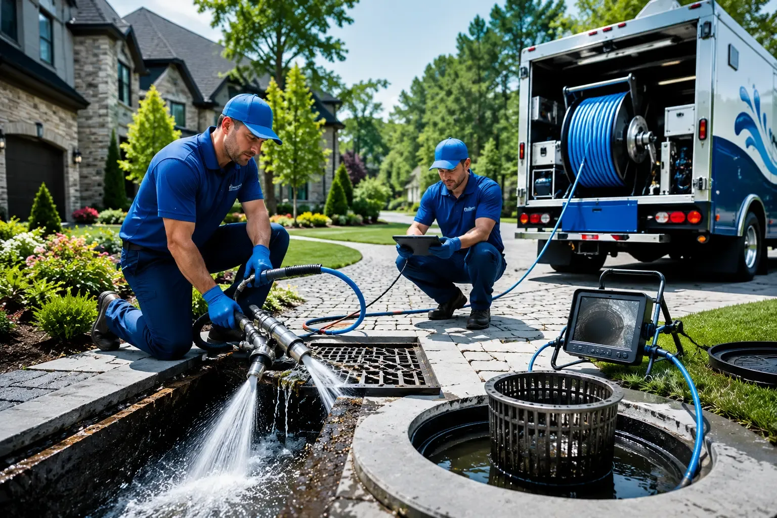 Local outdoor drain cleaning professionals in Hackettstown, NJ